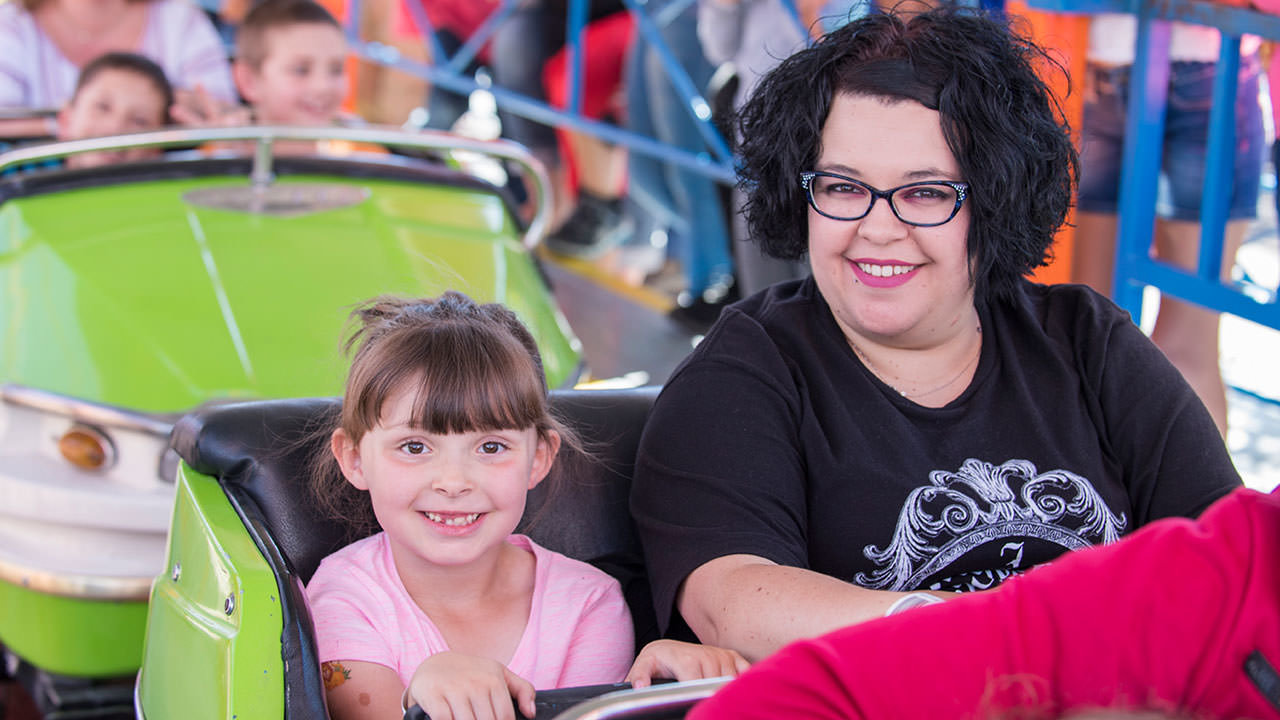 Galaxi Ride at Cliffs Amusement Park