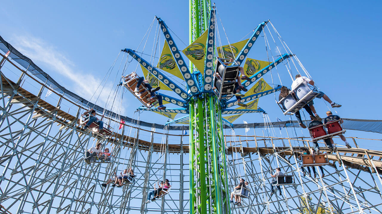 Wind Rider at Cliffs Amusement Park