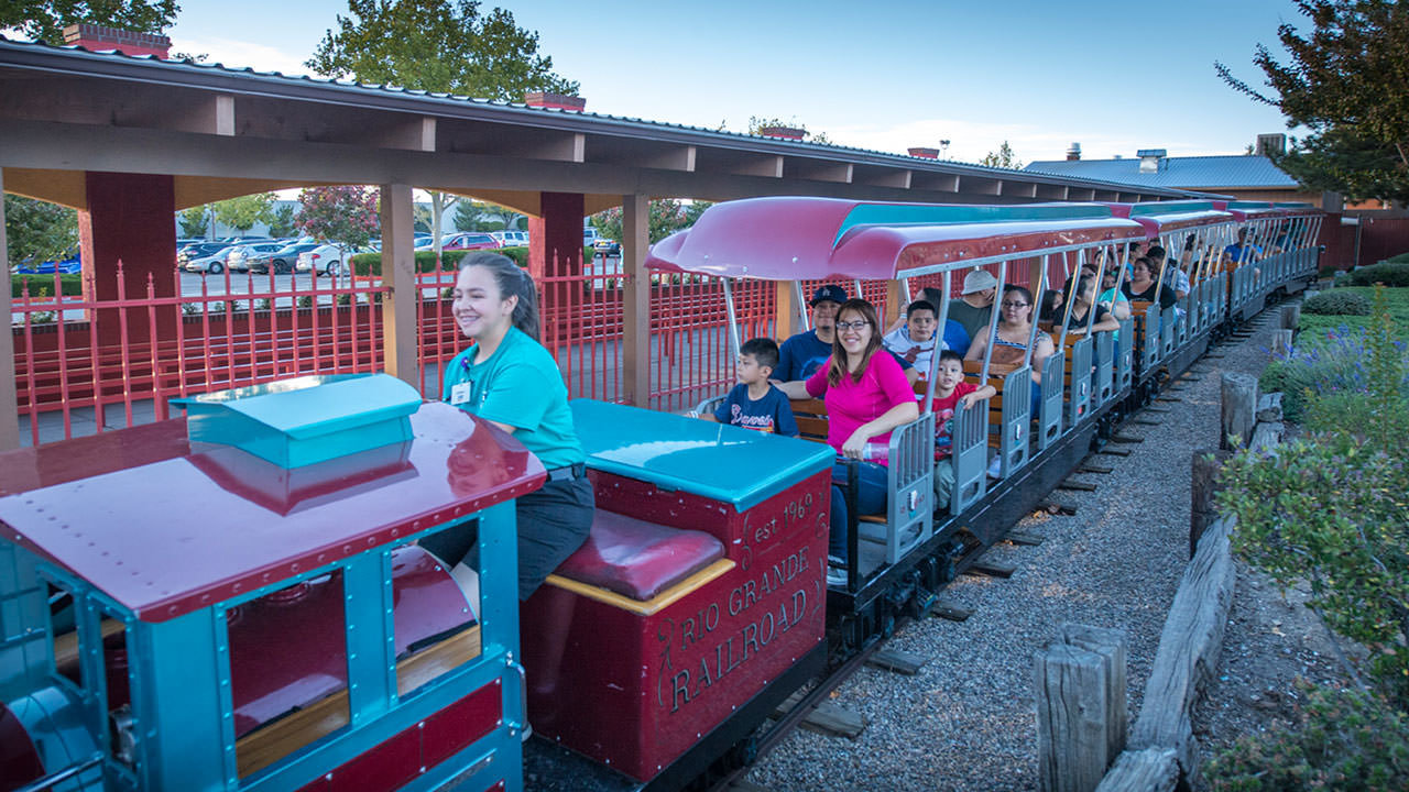 Train Ride at Cliffs Amusement Park