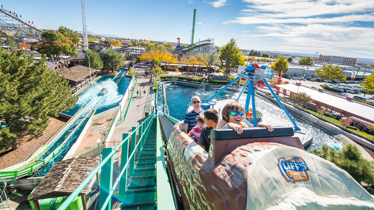 Guests on the Rocky Mountain Rapids