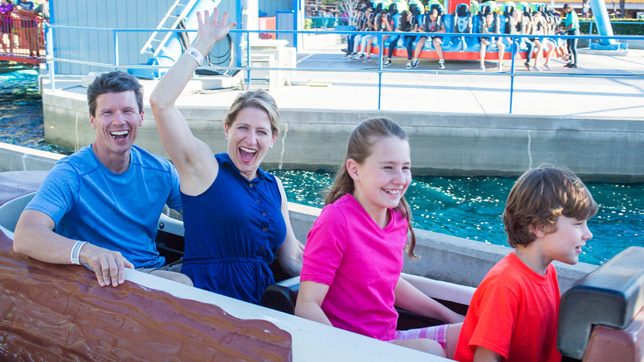 Guests on the Rocky Mountain Rapids