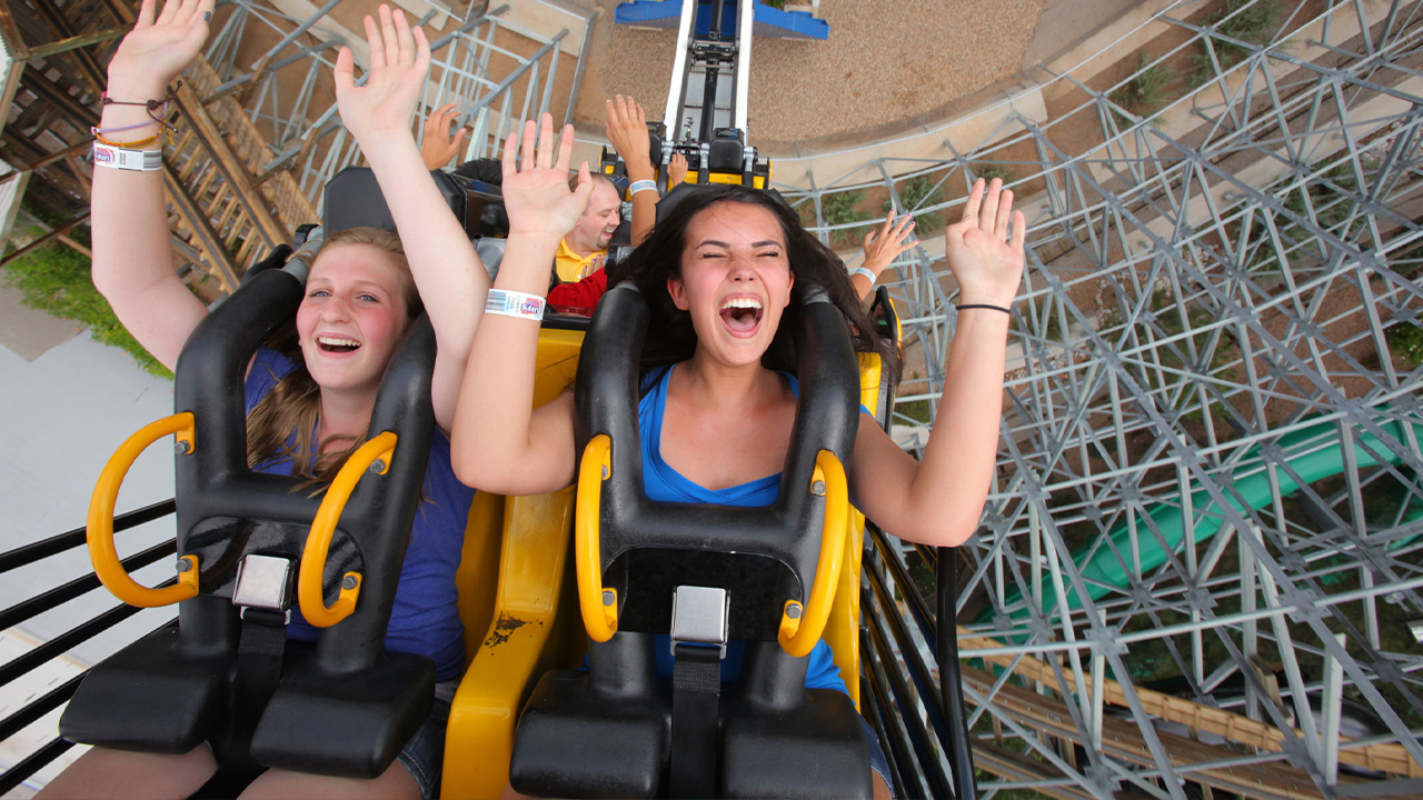 Guests on the Fireball during the day